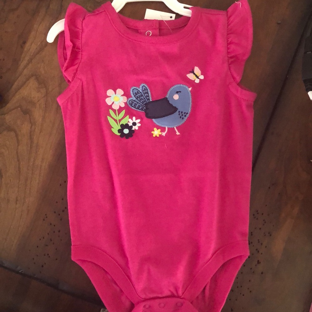 Gymboree pink onesie